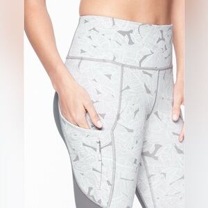 Athleta palm leggings size small with pockets full length
